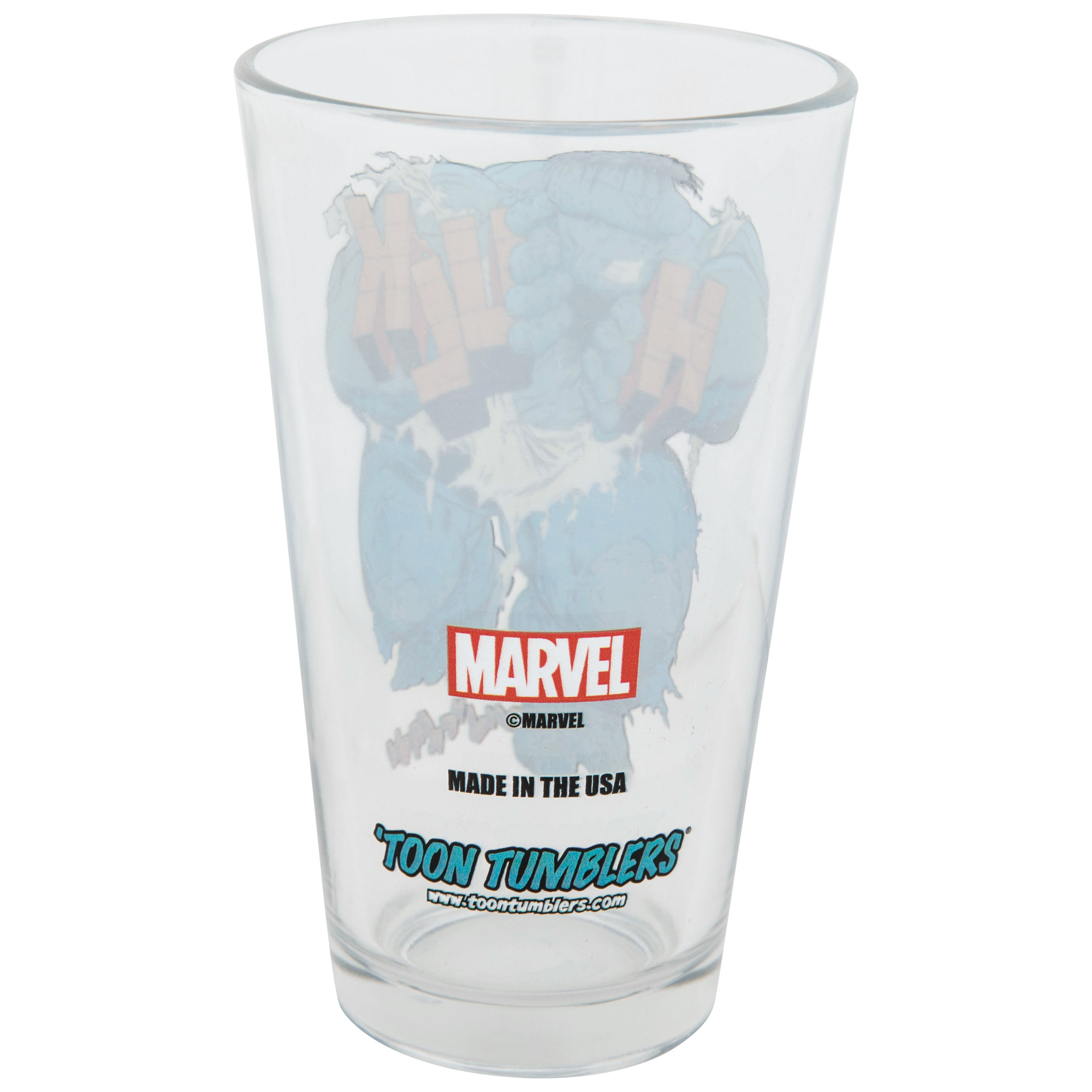 Grey Hulk Strength Pint Glass